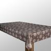 laro Washable PVC Oilcloth Tablecloth, Christmas Snowflake Brown, 100 x 160 cm view 4