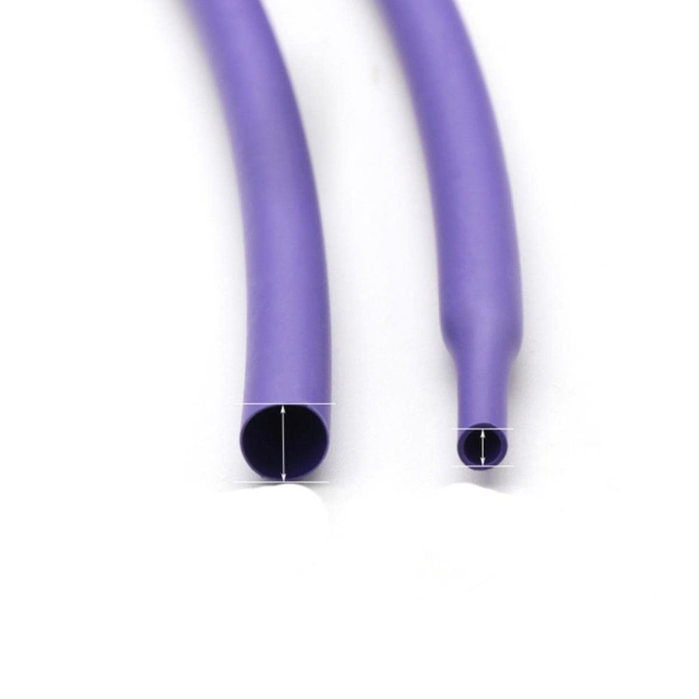 1 m Heat-Shrink Tubing, 2:1 Polyolefin, Purple, 1 mm