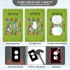 Unused Outlet and Light Switch Cover Decorative Wall Plate for Home Switch, 11.5 x 7 cm, Cute Cartoon Happy New Year view 3