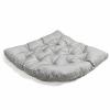 ShowyLive Stretch Sofa Headrest Cover, Light Gray Woven, 1 Piece view 1