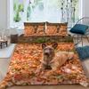 VASENA Belgian Malinois Duvet Cover Set 155 x 220 cm, 3D Print, Plush Microfiber view 2