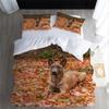 VASENA Belgian Malinois Duvet Cover Set 155 x 220 cm, 3D Print, Plush Microfiber view 4