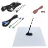 Dietz A2 T3 Antenna Mounting Set - FM, DAB+, GPS, 10 m - FAKRA, DIN, ISO, SMB - A2T3L1000UN view 1