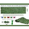 Garden Ivy Privacy Screen, Custom Size 2 x 1 m (6.56 x 3.28 ft) view 2