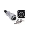 ZBLZGP WEIPU WS16 Metal Circular Connector, Waterproof Aviation Cable Plug and Panel Socket, 2-Pin view 3