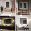 Artforma LED Bathroom Mirror with Lighting, 70 x 70 in, Frameless view 3