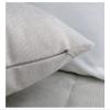 40 x 40 in Orange, Red and Blue Cotton-Linen Pillow Cover view 3
