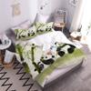 VULORA 3-Piece Winter Panda 3D Cartoon Animal Bedding Set, 155 x 220 cm, Microfiber Duvet Cover with 2 Pillowcases view 4