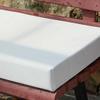 Outdoor Bench Cushion for 2- or 3-Seater, Waterproof, 150 x 50 cm, Gray view 4