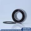 DOLUNTO 3008-2RS Double-Row Sealed Angular Contact Ball Bearing, 40 x 68 x 21 mm, 1 Piece view 3
