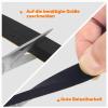 Self-Adhesive Foam Weatherstripping Tape, 6 mm W x 3 mm D x 20 m L, Black view 4