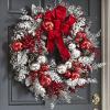 Large Outdoor Christmas Wreath, Blue, 5 m view 3
