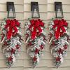 Large Outdoor Christmas Wreath, Blue, 5 m view 4