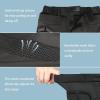 LONGPING Protective Padded Shorts, 3D Hip Protection, Crash Pads for Snowboarding and Skateboarding (Black, L) view 3