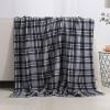 Cozy Blanket 140 x 200 cm, Gray Plaid 3D-Printed Flannel Fleece Throw view 1