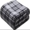 Cozy Blanket 140 x 200 cm, Gray Plaid 3D-Printed Flannel Fleece Throw view 3