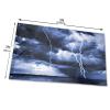 Garden Flag, Majestic Rain Cloud with Thunderstorm, 3 x 5 ft view 3