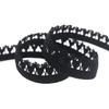 Bristlegrass Picot Loop Elastic Band 1/2 Inch 2 Yard Black view 4
