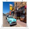 CORTOTO 3 x 2 m Fabric Route 66 Arizona City Street Scene Backdrop view 4