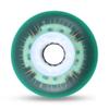 8 Light-Up Inline Skate Wheels, 92A, Green, 70 mm view 1