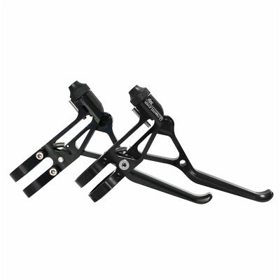 LP Ultra-Light CNC 64 g Brake Lever for Folding and Road Bikes, V-Brake, Black