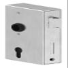 STEINBACHER Stainless Steel Mortise Lock Case with Lock, 40 x 94.5 x 173 mm, V2A view 1