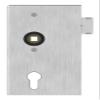 STEINBACHER Stainless Steel Mortise Lock Case with Lock, 40 x 94.5 x 173 mm, V2A view 2