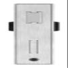 STEINBACHER Stainless Steel Mortise Lock Case with Lock, 40 x 94.5 x 173 mm, V2A view 4