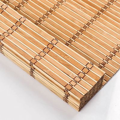 Sh000ad Retro Bamboo Roman Blind, Privacy Shade, Adjustable, W 140 x H 180 cm