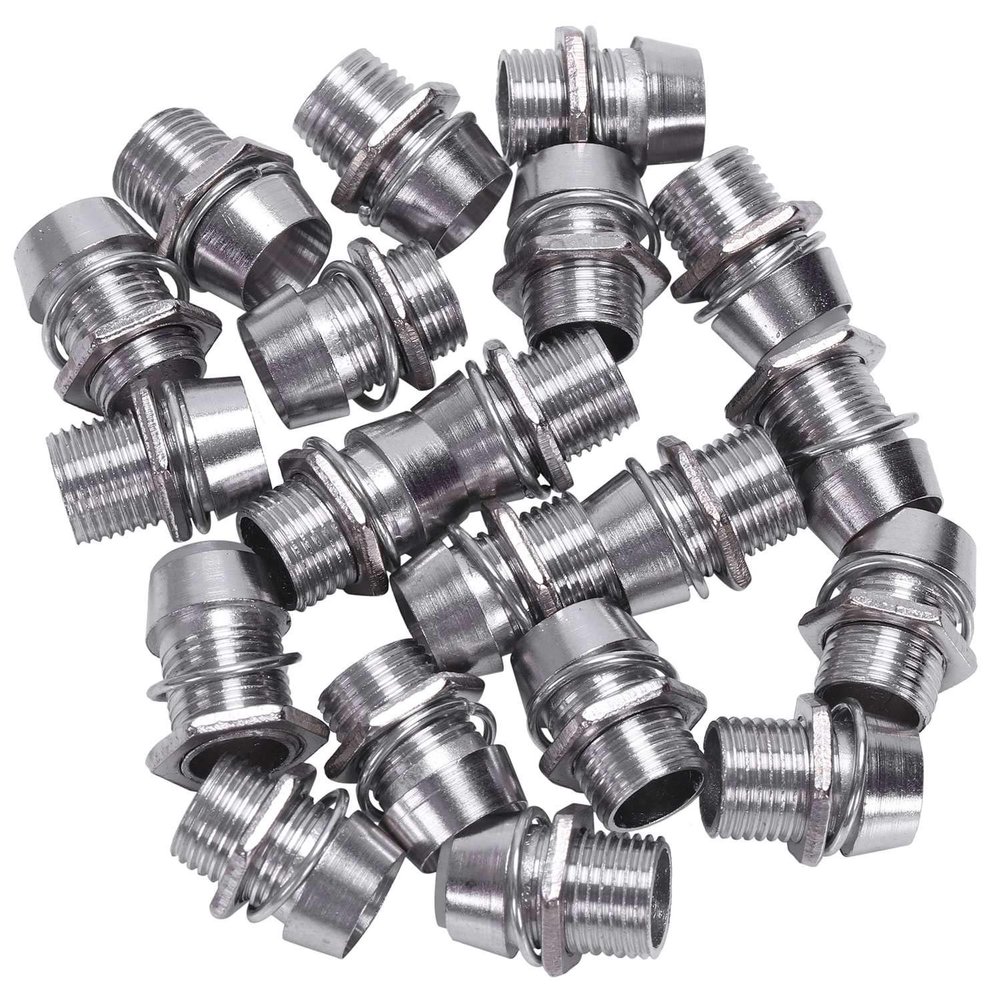 Nicfaky 20-Pack 5 mm Copper LED Panel Mounts