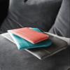Rhodia 116536C Rhodiarama Zip Pouch, Italian Faux Leather, Small (11 x 17 cm), Turquoise, 1 Piece view 3