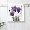 AOOEDM Lavender Purple Hope Flowers Soft, Absorbent Guest Towels, 27.5 x 16 in view 2