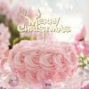 Merry Christmas Cake Topper: Santa Hat, Reindeer and Christmas Tree Picks view 1