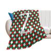 Buffalo Plaid Monogram Initial Z Flannel Throw Blanket view 1