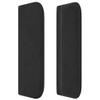 vidaXL Wingback Headboard Black 93x16x78/88 cm Velvet view 4