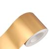 5 m Self-Adhesive PVC Border Wallpaper, Brushed Gold, 15 cm view 1