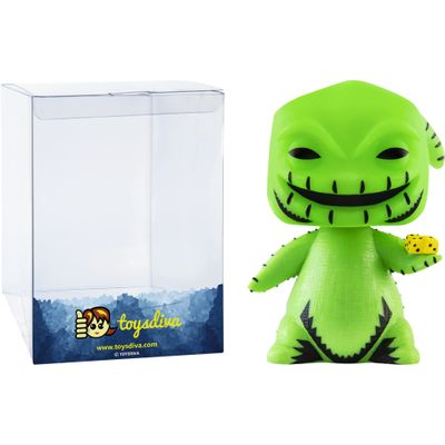 Oogie Boogie [Black Light]: Pop! Vinyl Figurine Bundle with 1 Compatible 'ToysDiva' Graphic Protector (039 - 63962 - B)