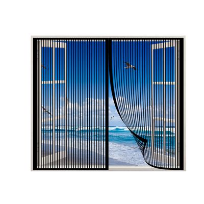 Magnetic Insect Screen Door, 220 × 280 cm, Black