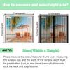 Magnetic Insect Screen Door, 220 × 280 cm, Black view 4