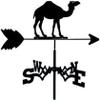 TAISK Creative Stainless Steel Cat Wind Vane, Camel view 1