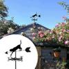 TAISK Creative Stainless Steel Cat Wind Vane, Camel view 4