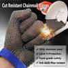 BCPPO Cut-Resistant Chainmail Glove for Home Kitchens and Restaurants, XS, 1-Pack view 3