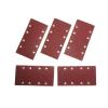 WILLWA 10-Piece 8-Hole Square Sandpaper, 185 x 93 mm, Anti-Clogging Dry Sandpaper, 1200 Grit view 2
