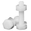 10-Piece Nylon Hex Screws and Nuts, M10 x 30 mm view 2