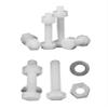 10-Piece Nylon Hex Screws and Nuts, M10 x 30 mm view 3