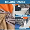 Stretch Sofa Seat Cushion Cover, 4-Seater, 230–280 cm, Color #21 view 4