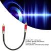 Septpenta 2-Pack RCA Cables, Double-Shielded, Male-to-Male, 1 m, Red view 2