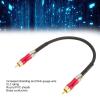 Septpenta 2-Pack RCA Cables, Double-Shielded, Male-to-Male, 1 m, Red view 3