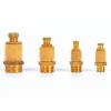 HOMEXO Pneumatic Brass Exhaust Muffler, M5–3/4 in, Long-04 view 4