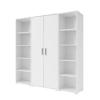 Clermont Filing Cabinet (W x H x D: 79.1 x 186 x 35 cm), White view 3